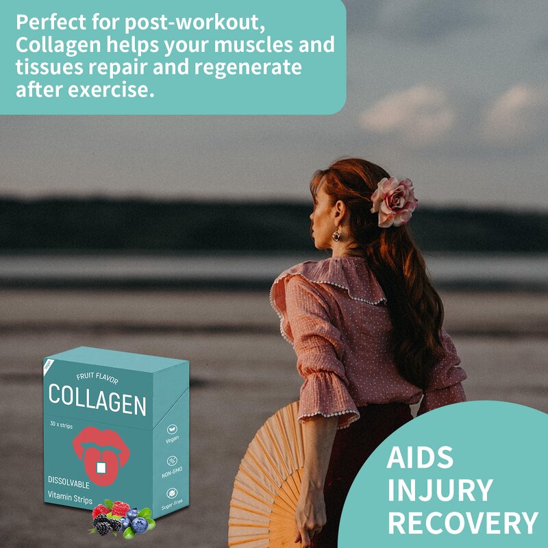 Collagen Oral Strips - Manufacturer OEM/ODM Natural Skin Whitening Anti Aging