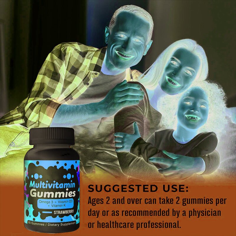 Kids Multivitamin - Manufacturer Sugar Free Fruit Flavor Immunity Boost Gummy