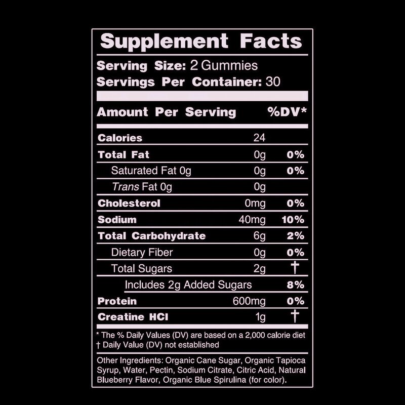 Creatine Gummies - Manufacturer Vegan L-Carnitine Pre Workout Men Women Supplement