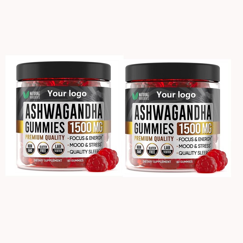 Ashwagandha Gummies - Manufacturer 2022 Hot Ksm66 Goki Vitamin D Men Sleep Aid