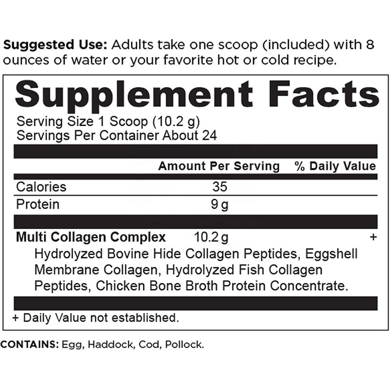 Collagen Powder - Manufacturer Private Label Vegan Whole Food Amino Acids Multi