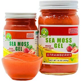 Sea Moss Gel - Manufacturer Private Label Flavoured Packets Seamoss Hair Gel