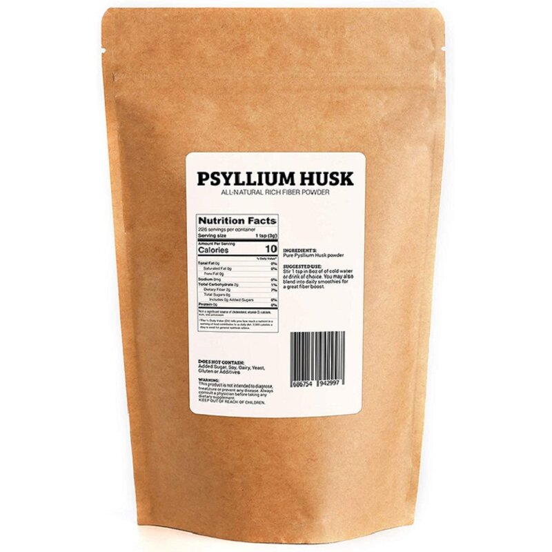 Psyllium Husk Powder - Manufacturer Customized Organic Vegan Weight Loss Lower Sugar