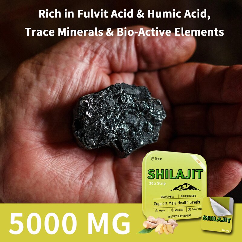 Shilajit Oral Strips - Manufacturer OEM/ODM Sugar Free Brain Energy Hormone