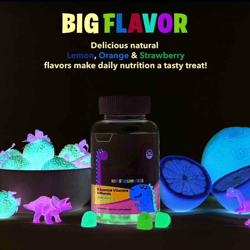Kids Probiotic Gummies - Manufacturer OEM/ODM B1 B12 C D3 Daily Support Delicious