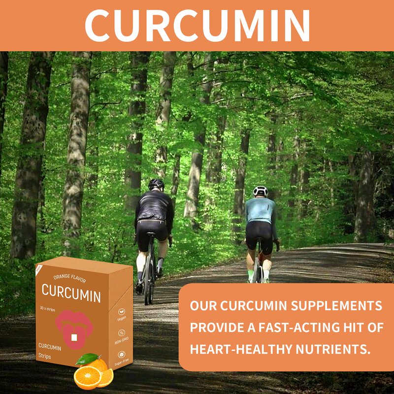Curcumin Oral Strips - Manufacturer Good Price Turmeric Root Immune Support