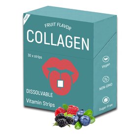 Collagen Oral Strips - Manufacturer OEM/ODM Natural Skin Whitening Anti Aging