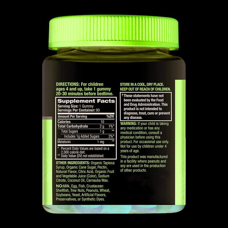 Kids Melatonin Gummies - Manufacturer Sleep Aid Capsules Natural Sleep Faster Children