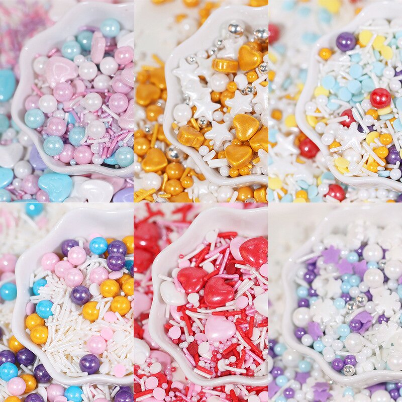 Cake Sprinkles Machine Manufacturer - Halal Doking Matte Sugar Pearls