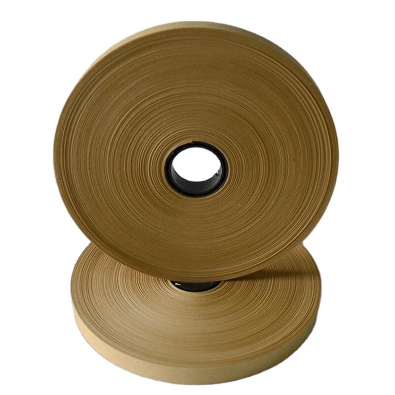 Bottom Side Hot Melt Glue Adhesive Paper Kraft Tape for Box Corner