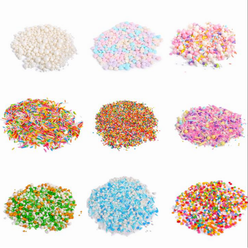 Cake Sprinkles Manufacturer - Various Styles Shinny Jimmies Ingredients