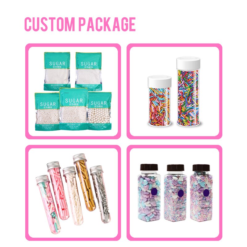 Cake Sprinkles Manufacturer - Bulk Faux Halloween Christmas Rose Gold Pearls