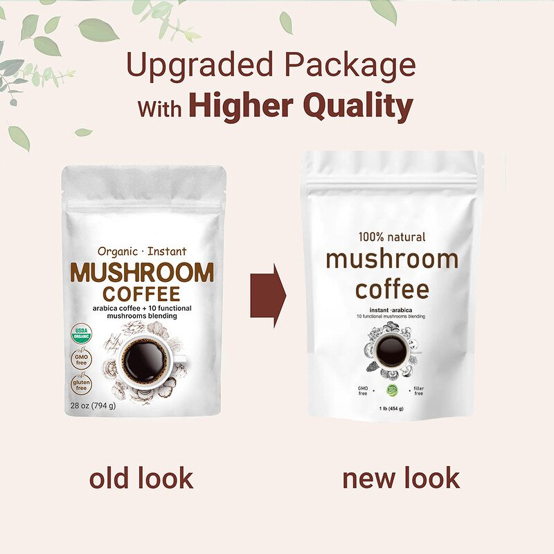 Mushroom Coffee Manufacturer - 100% Natural Good Taste Producer