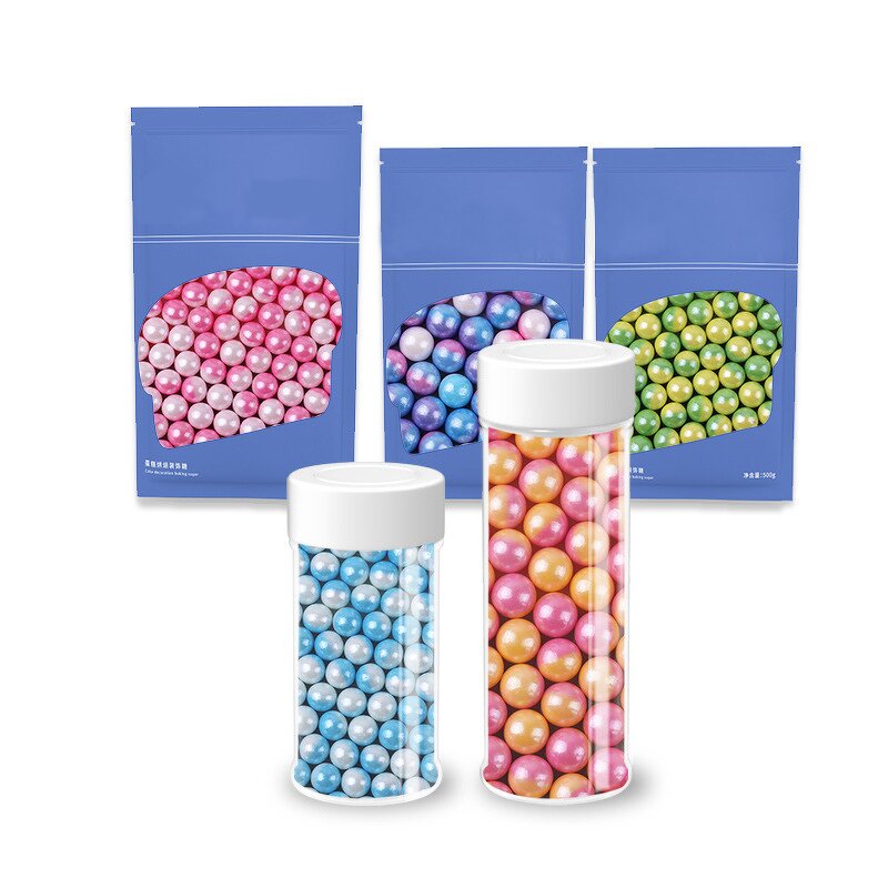 Cake Sprinkles Manufacturer - Edible Sugar Pearl Eyes Halloween Halal in Bottle