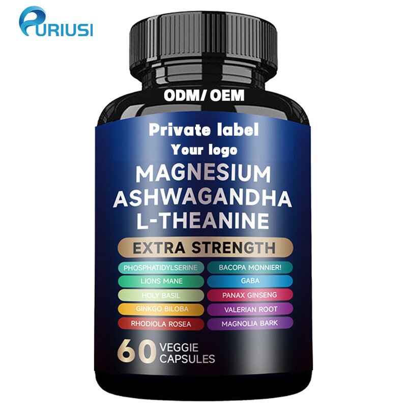 Ashwagandha Capsules - Manufacturer OEM ODM Vegan Herbal Supplements Private Label