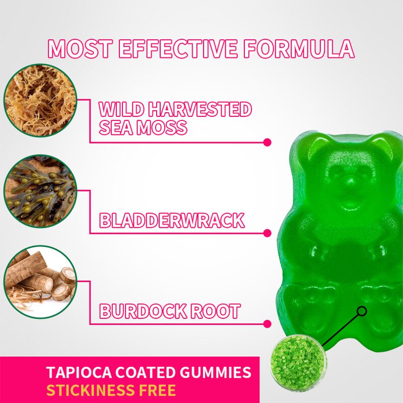 Sea Moss Gummies - Manufacturer OEM ODM Seaweed Custom Private Label Health