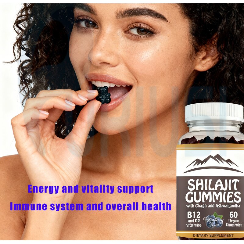 Shilajit Gummies - Manufacturer Wholesale Organic Black Extract Private Label Herbal
