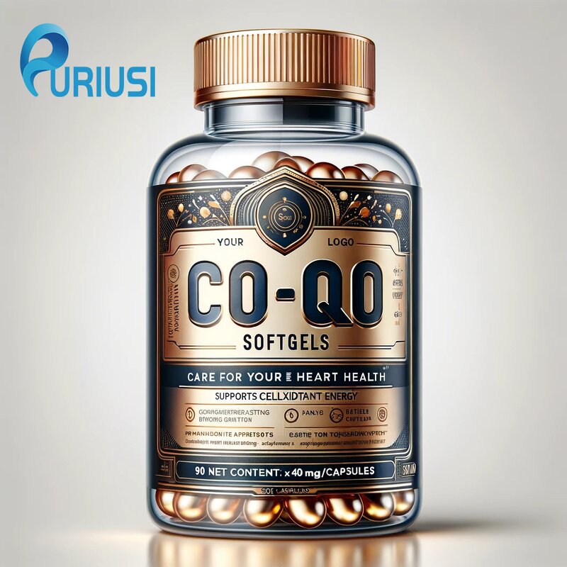 COQ10 Capsules - Manufacturer OEM/ODM 60/90/120 Softgel Coenzyme Q10 Private Label