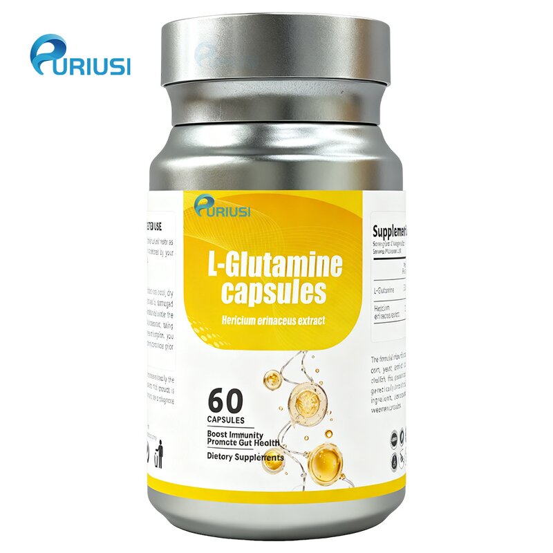 L-Glutamine Capsules - Manufacturer OEM ODM Hericium Erinaceus Stomach Health