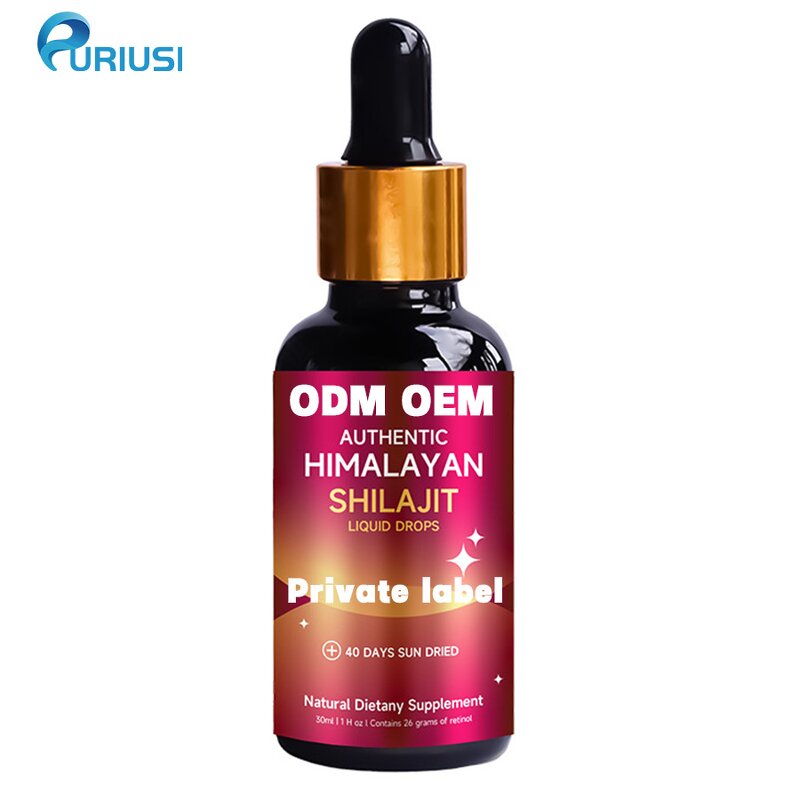 Shilajit Drops - Manufacturer OEM ODM Extract Supplement Immunity Support