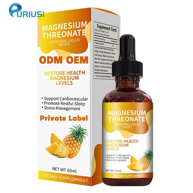Magnesium Threonate Drops - Manufacturer OEM ODM Memory Sleep Improvement