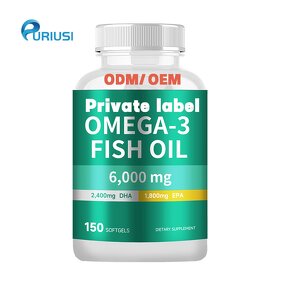 Omega 3 Fish Oil - Manufacturer OEM ODM Softgel Capsule Custom Private Label