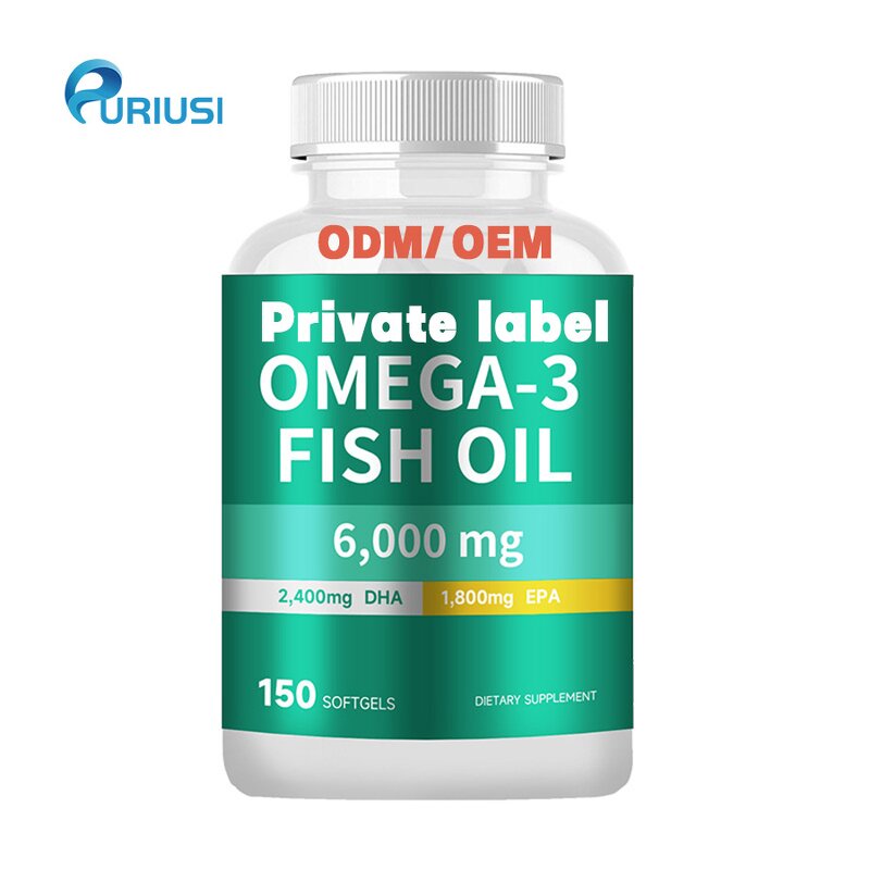 Omega 3 Fish Oil - Manufacturer OEM ODM Softgel Capsule Custom Private Label