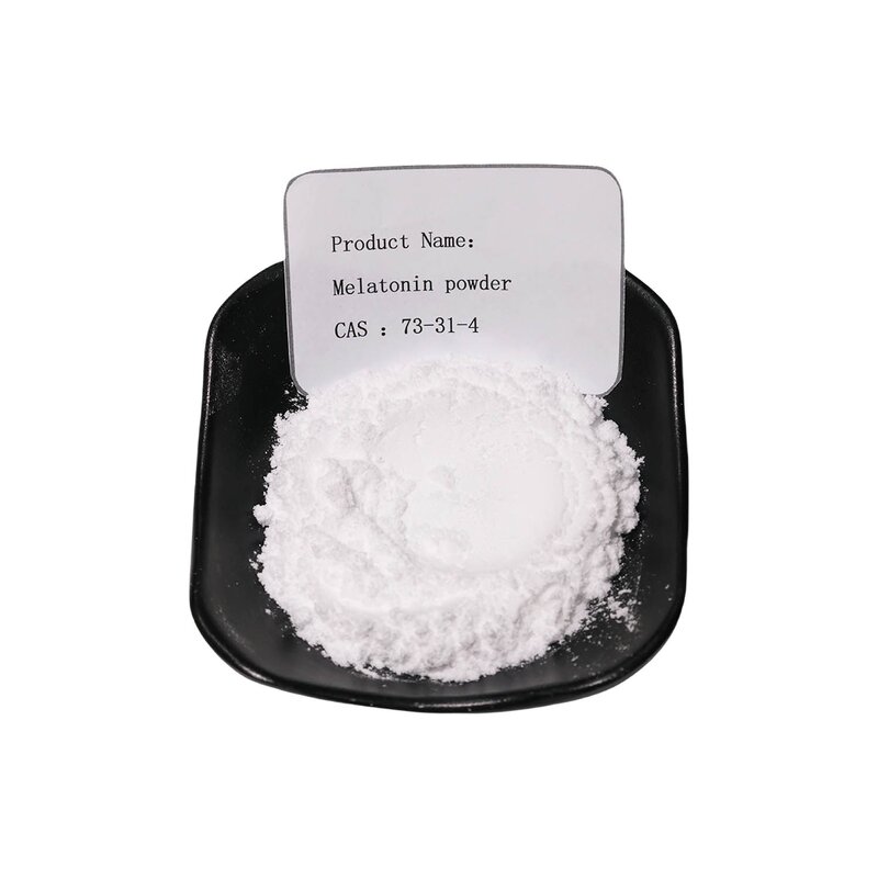 Melatonin Powder - Manufacturer 98% CAS73-31-4 Sleep Supplement Raw Material Factory