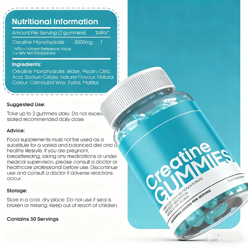 Creatine Gummies - Manufacturer OEM ODM Energy Healthcare Custom Private Label