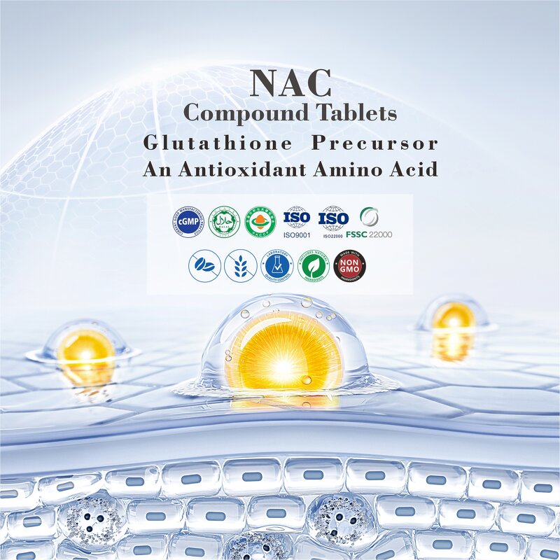NAC Tablets - Manufacturer Private Label Quercetin Scutellaria Extract Antioxidant