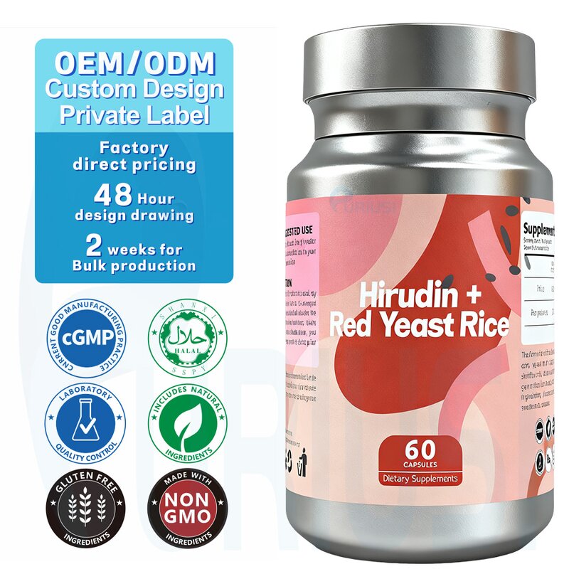 Hirudin Capsules - Manufacturer OEM ODM Red Yeast Rice Custom Private Label