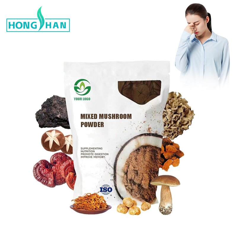 Mushroom Coffee Powder - Manufacturer Private Label Reishi Mushroom Coffee Factory