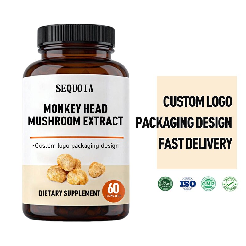 Lions Mane Capsules - Manufacturer OEM High Quality Hericium Erinaceus Extract