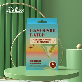 Hangover Patch Manufacturer - Hot Sale Custom Logo with Vitamin B12 for Energy Regeneration