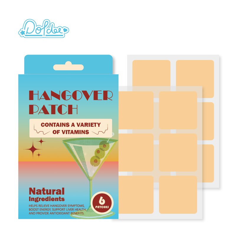 Hangover Patch Manufacturer - Dotdot Waterproof Custom Design with Beetroot Extract