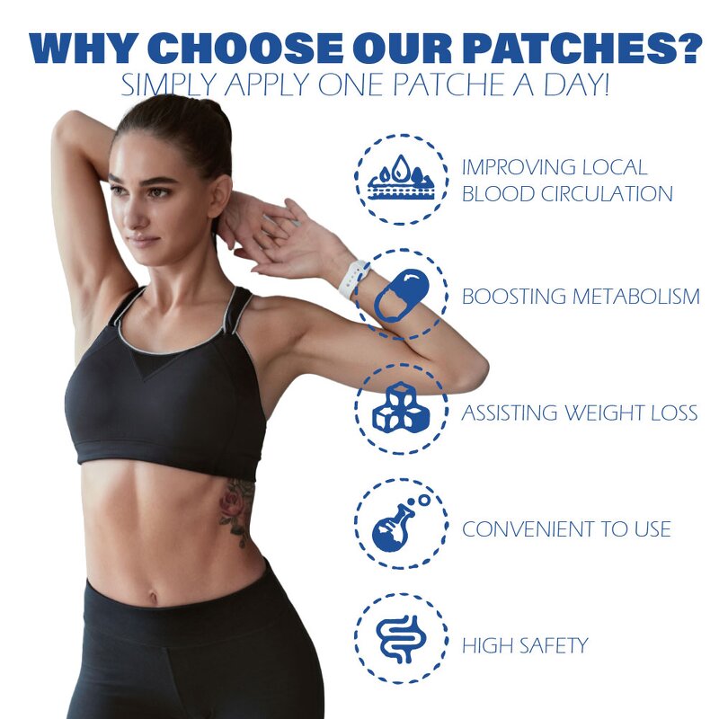 Slimming Body Patch Manufacturer - Fat-Burning Transdermal for Weight Loss Metabolism
