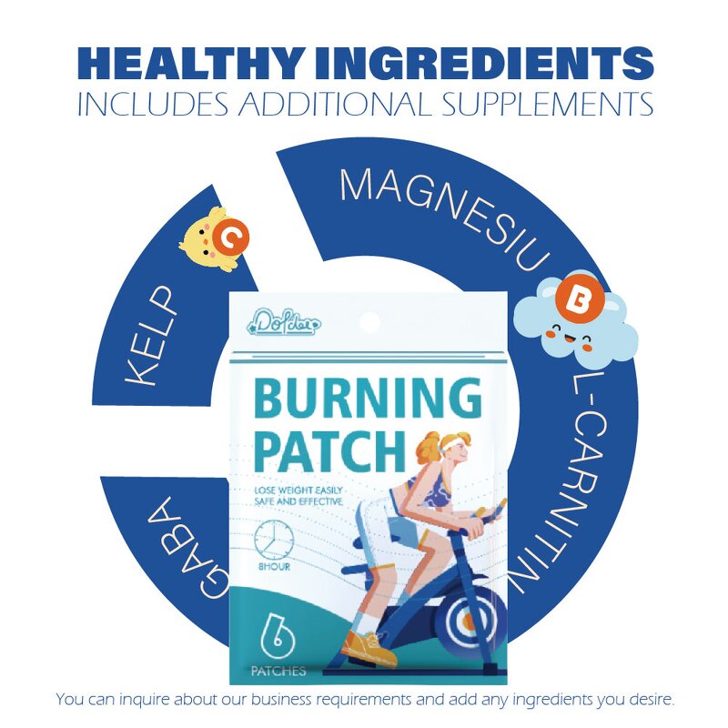 Slimming Body Patch Manufacturer - Fat-Burning Transdermal for Weight Loss Metabolism