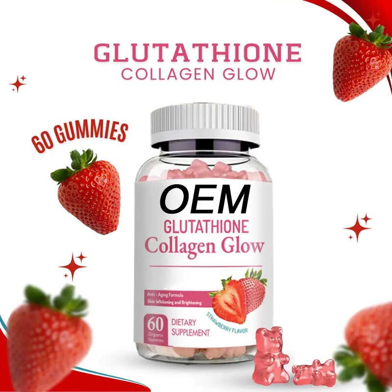 L-Glutathione Gummies Manufacturer - OEM/ODM Hot Sales for Skin Whiten with Multi-vitamin