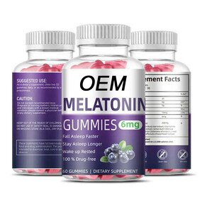 Melatonin Gummies Manufacturer - Private Label Vegan Relaxation & Sleep Promoting for Adults