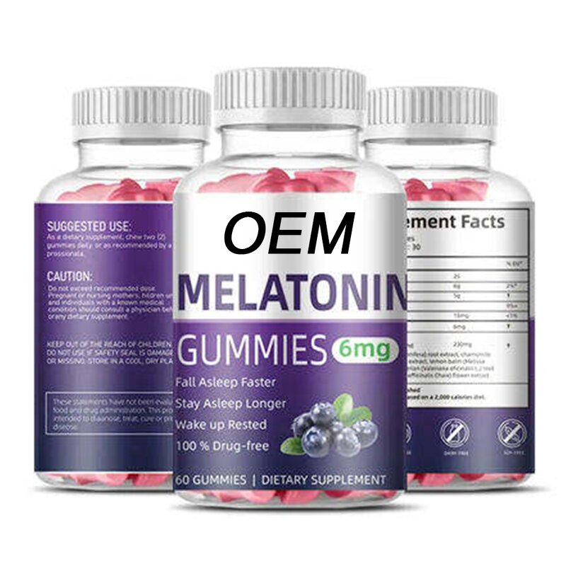 Melatonin Gummies Manufacturer - Private Label Vegan Relaxation & Sleep Promoting for Adults