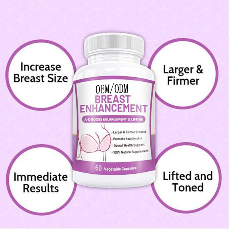 Breast Enhancement Capsules Manufacturer - 2025 Best-Selling Herbal Private Label for Adult Women