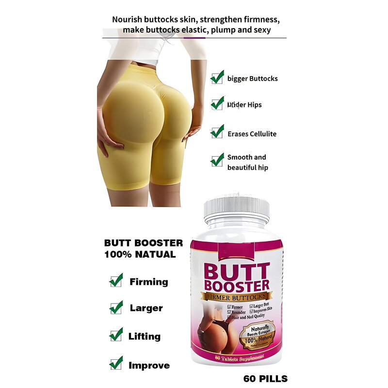 Maca Booster Gummy Candy Manufacturer - Adult Dosage Capsules for Buttock Enlargement