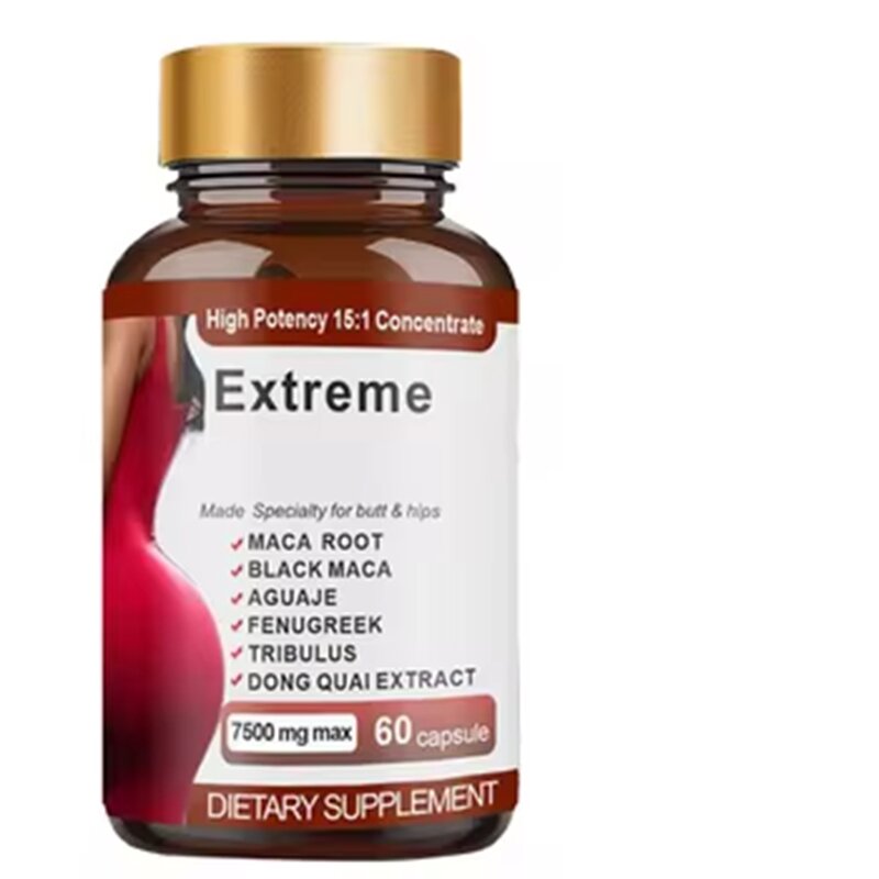 Black Maca Root Softgel Capsules Manufacturer - Women's Sexy Effective Beauty Booster for Adults