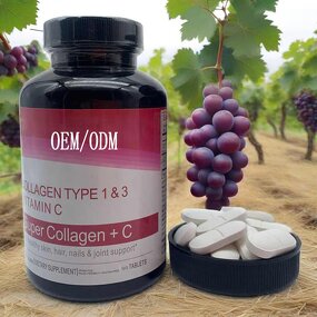 Herbal Supplements Manufacturer - Self-Owned Brand for Adults Type 1 & 3 Vitamin C & Biotin
