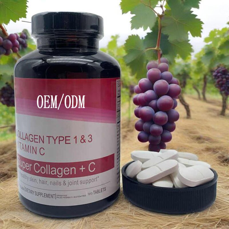 Herbal Supplements Manufacturer - Self-Owned Brand for Adults Type 1 & 3 Vitamin C & Biotin