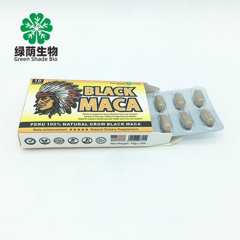 Male Enhancement Capsules Manufacturer - Private Label Strong Black Maca Oyster Immune Support