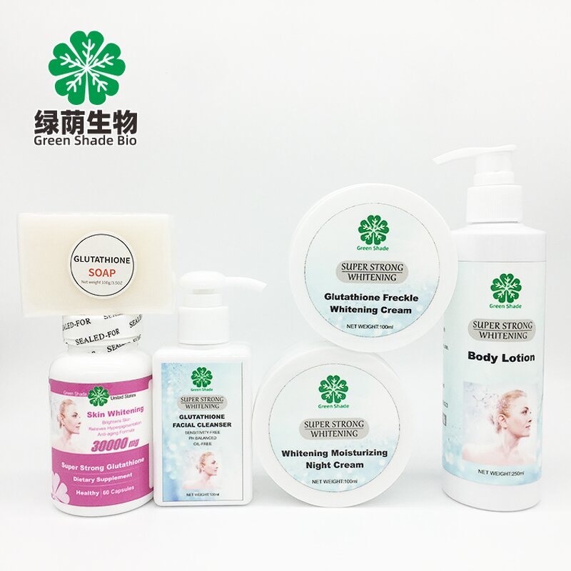 Skin Care Set Manufacturer - OEM Herbal Whitening with Vitamin C & Glutathione