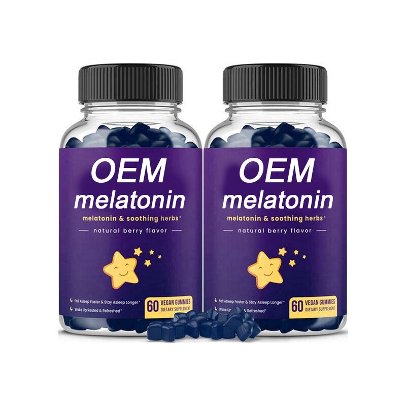 Melatonin Gummies Manufacturer - Private Label Vegan Relaxation & Sleep Promoting for Adults