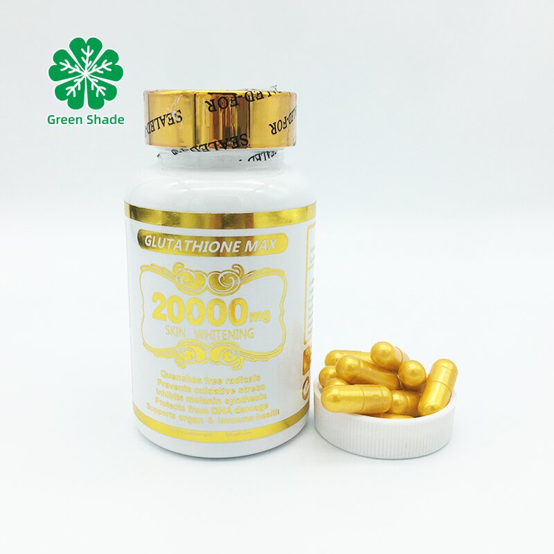 Glutathione Capsule Manufacturer - Top Seller Private Logo 20000mg Collagen Vitamin C Super Whitening