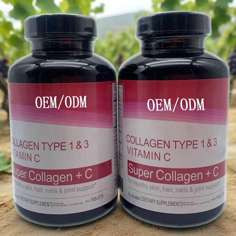 Herbal Supplements Manufacturer - Self-Owned Brand for Adults Type 1 & 3 Vitamin C & Biotin